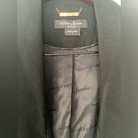 Marciano Black Cropped Blazer - Size S (6) - Picture 7 of 7